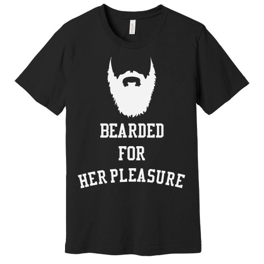 Bearded for her pleasure