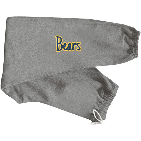 Bears on rear pocket joggers 