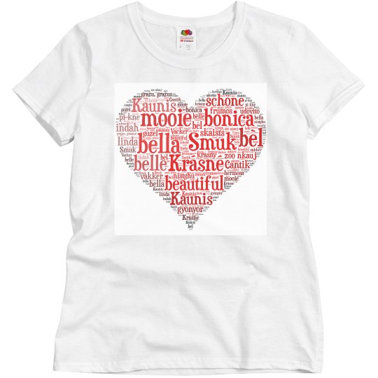 Beautiful word Heart