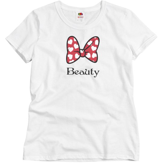 Beauty- couples shirt 1