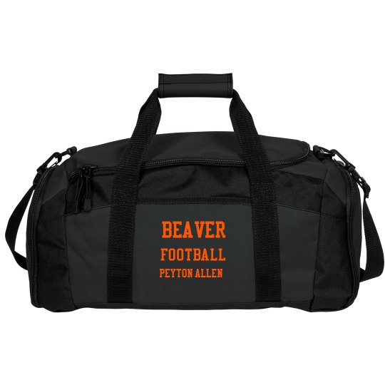 Beaver Football Bag