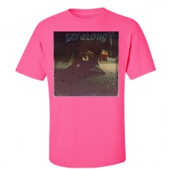 Unisex Ultra Cotton Safety Neon Crewneck Tee