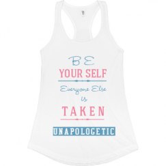 Ladies Slim Fit Racerback Tank Top