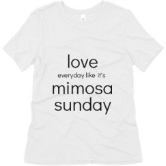 Ladies Relaxed Fit Super Soft Triblend Tee