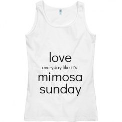 Ladies Semi-Fitted Tank