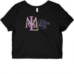 Ladies Slim Fit Crop Top Tee