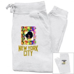 TEAM SMACKIN' NYC JOGGERS (WHITE)