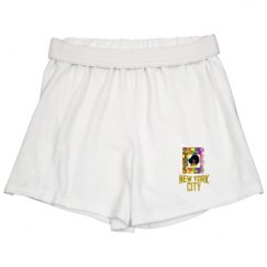 Slim Fit Cheer Shorts