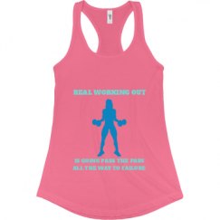 Ladies Slim Fit Racerback Tank Top