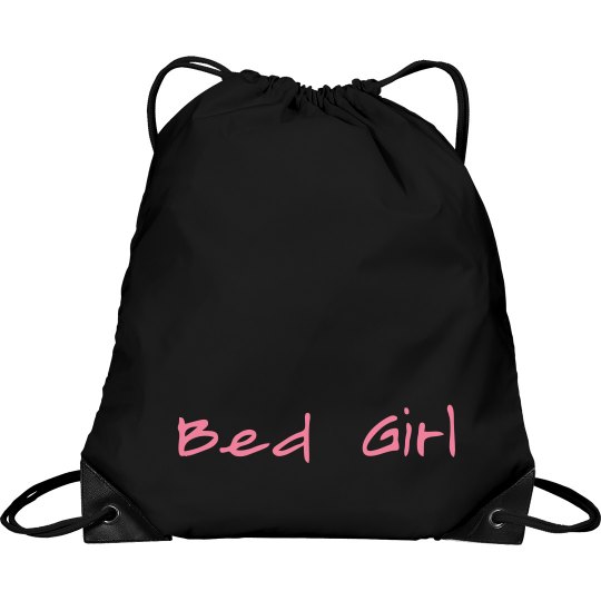 "Bed Girl" Lucy LaRue Drawstring Backpack