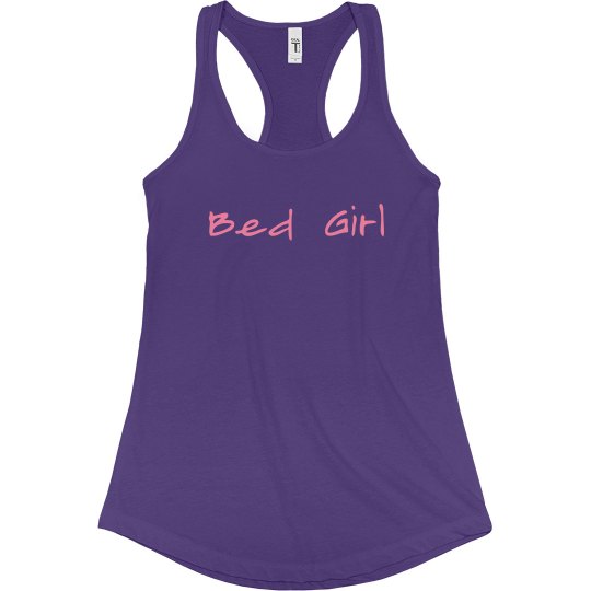 "Bed Girl" Lucy LaRue Racerback Tank Top