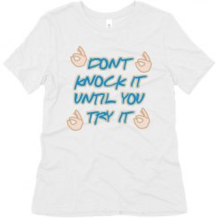 Ladies Relaxed Fit Super Soft Triblend Tee