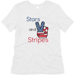 Ladies Relaxed Fit Super Soft Triblend Tee