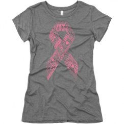 Ladies Slim Fit Super Soft Triblend Tee