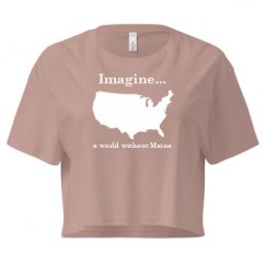 Ladies Festival Cali Crop Top Tee