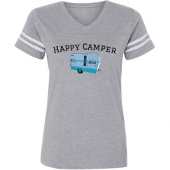 Ladies Relaxed Fit Vintage Sports Tee