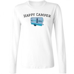 Ladies Relaxed Fit Basic Long Sleeve Tee