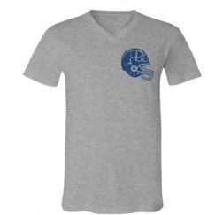 Unisex V-Neck Jersey Tee