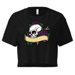 Ladies Festival Cali Crop Top Tee