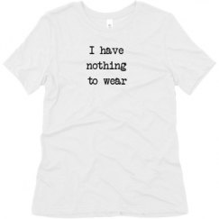 Ladies Relaxed Fit Super Soft Triblend Tee