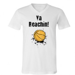 Unisex V-Neck Jersey Tee