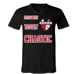Unisex V-Neck Jersey Tee