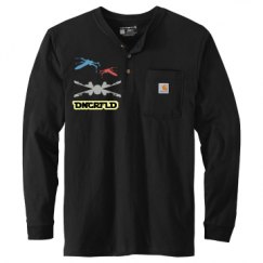 Unisex Carhartt Long Sleeve Henley Tee