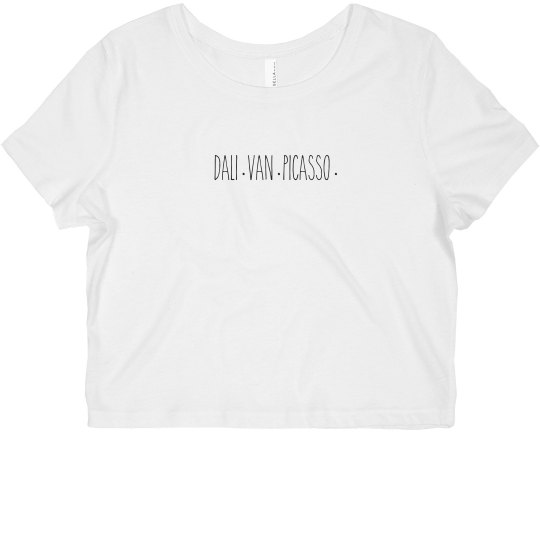 Beenzino_Dali.Van.Picasso. Crop Top