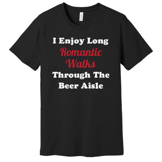 Beer aisle tee Beer aisle tee