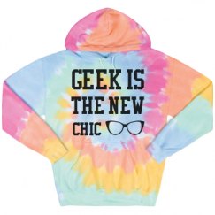 Unisex Tie-Dye Fleece Hoodie