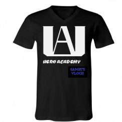 Unisex V-Neck Jersey Tee