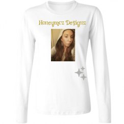 Ladies Relaxed Fit Basic Long Sleeve Tee