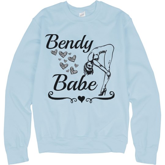 Bendy Babe Burlesque Sweatshirt