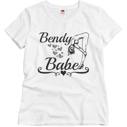 Bendy Babe Burlesque Tee Bendy Babe Burlesque Tee
