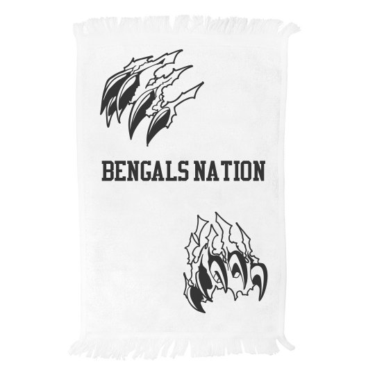 Bengals Spirit Towel Bengals Spirit Towel