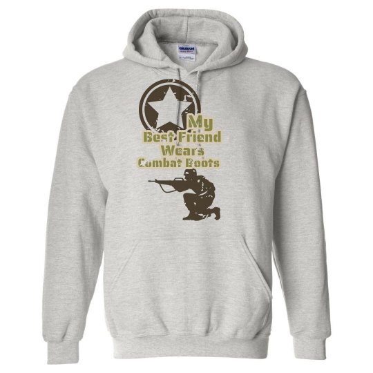 Best Friend Army Strong Hoodie Best Friend Army Strong Hoodie