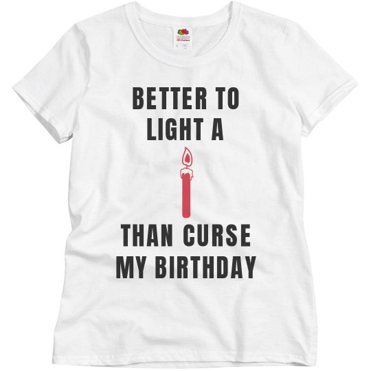 Better to light a candle 