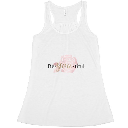 Be-You-Tiful Rose Women's Flowy Tank Be-You-Tiful Rose Women's Flowy Tank