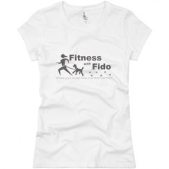 Ladies Slim Fit Basic Promo Jersey Tee