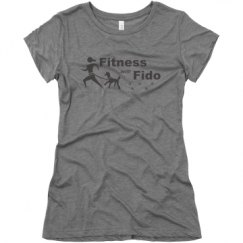 Ladies Slim Fit Super Soft Triblend Tee