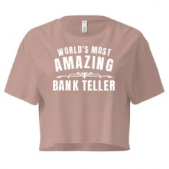 Ladies Festival Cali Crop Top Tee