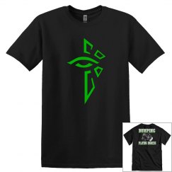 Enlighten Bumpin playing ingress t-shirt