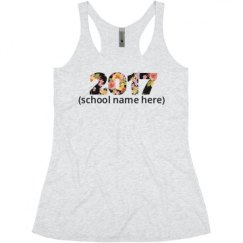 Ladies Slim Fit Super Soft Racerback Triblend Tank