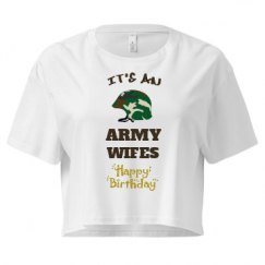 Ladies Festival Cali Crop Top Tee