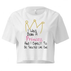 Ladies Festival Cali Crop Top Tee