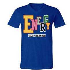 Unisex V-Neck Jersey Tee