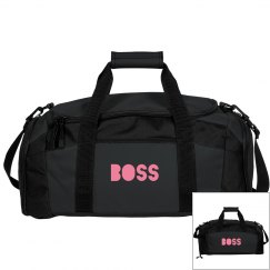 BOSS black duffel bag for her