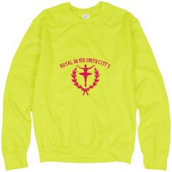 Unisex Neon Crewneck Sweatshirt
