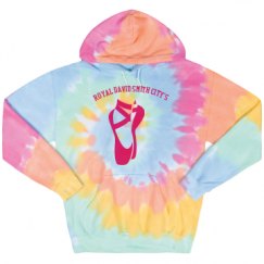 Unisex Tie-Dye Fleece Hoodie