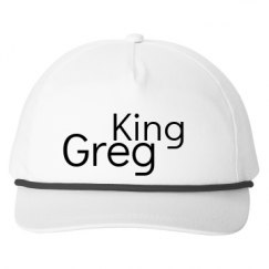 Snapback Five-Panel Rope Hat